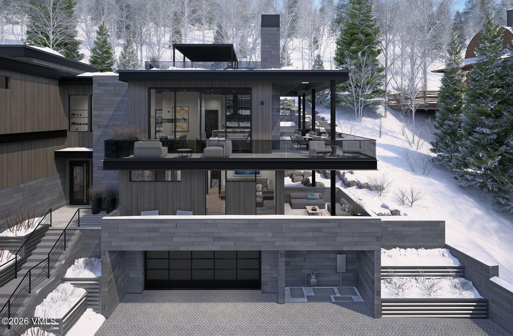 renderings exterior north