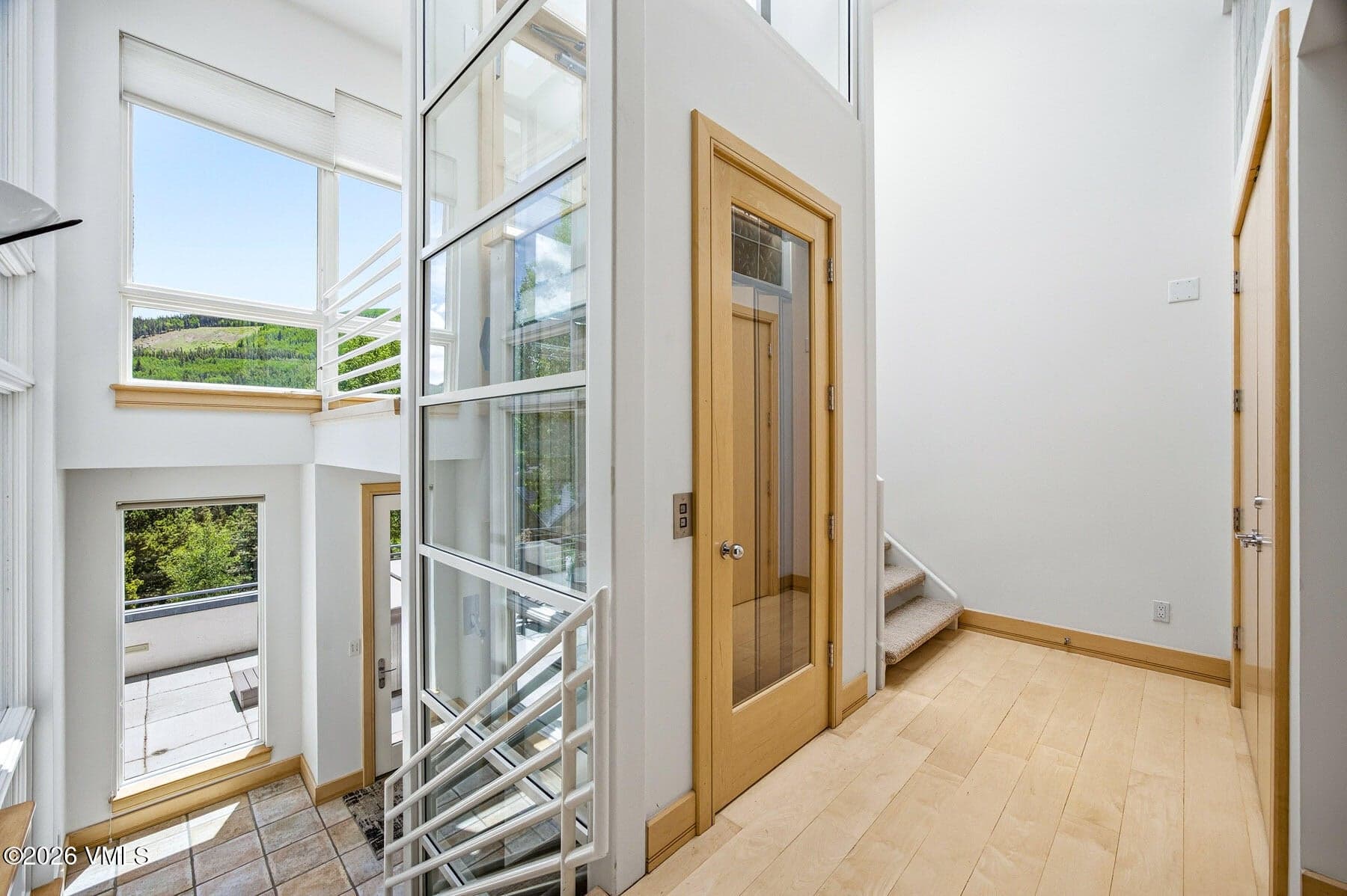 Glass Elevator With Access to Every Floor
