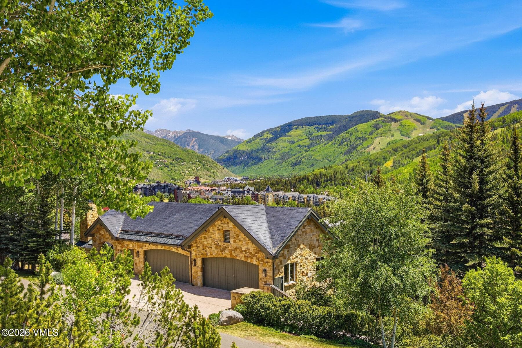 Gore Range and Vail Mountain Views