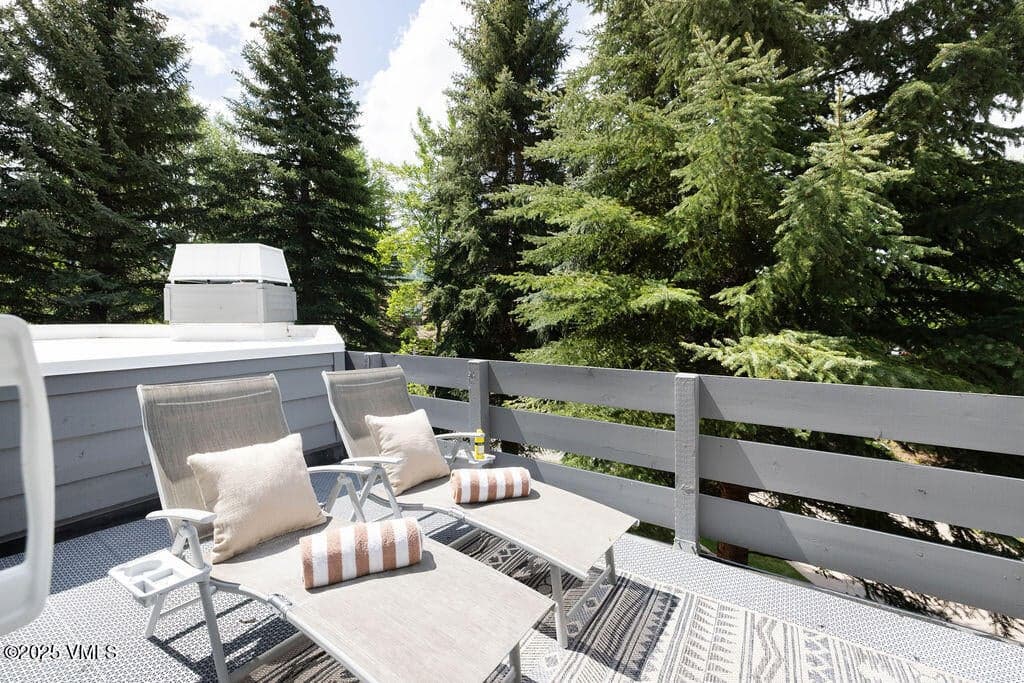 Deck off main living area