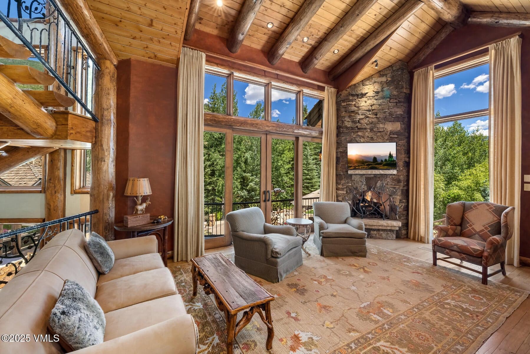 Family room off kitchen