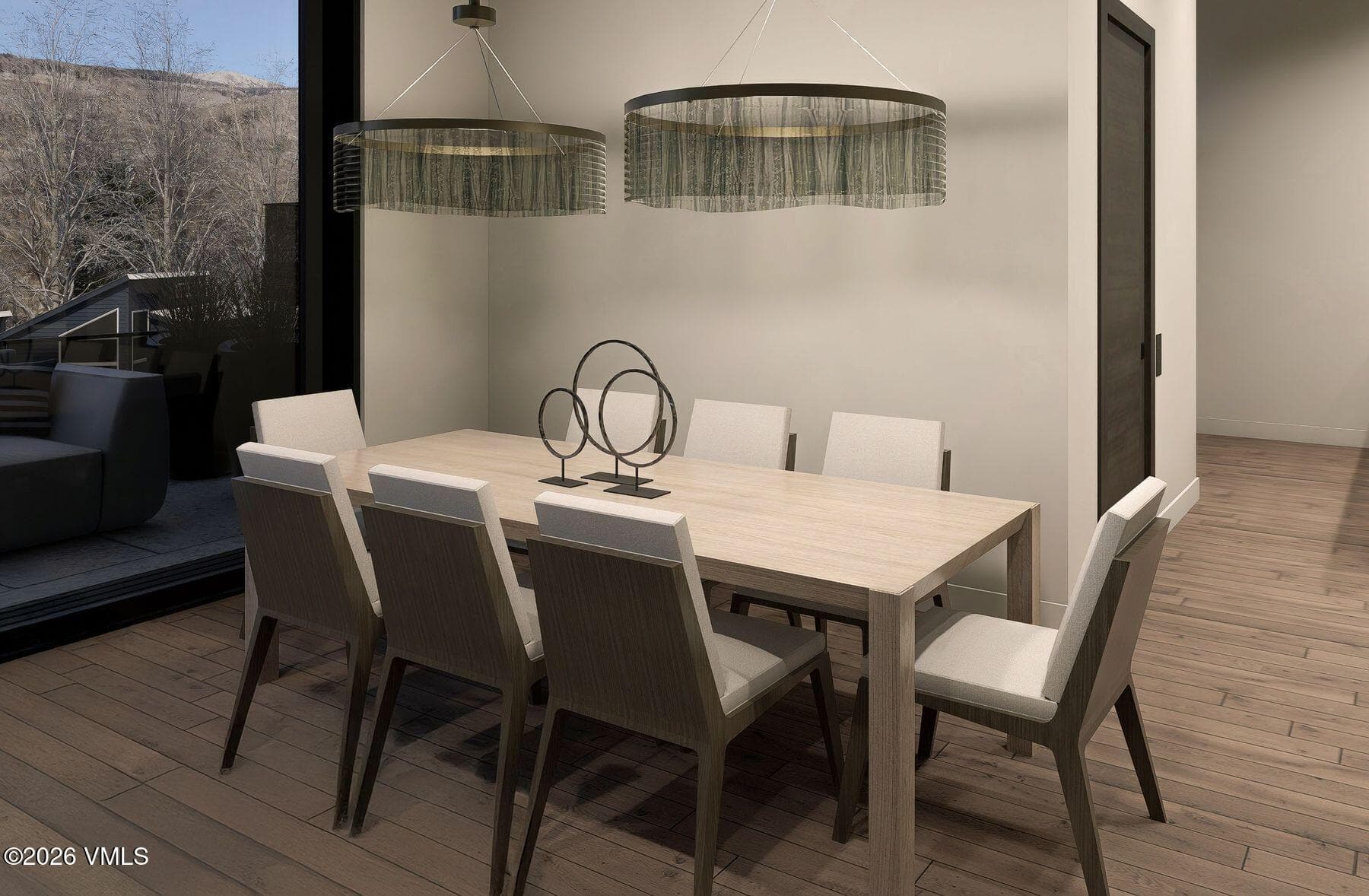 rendering dining room