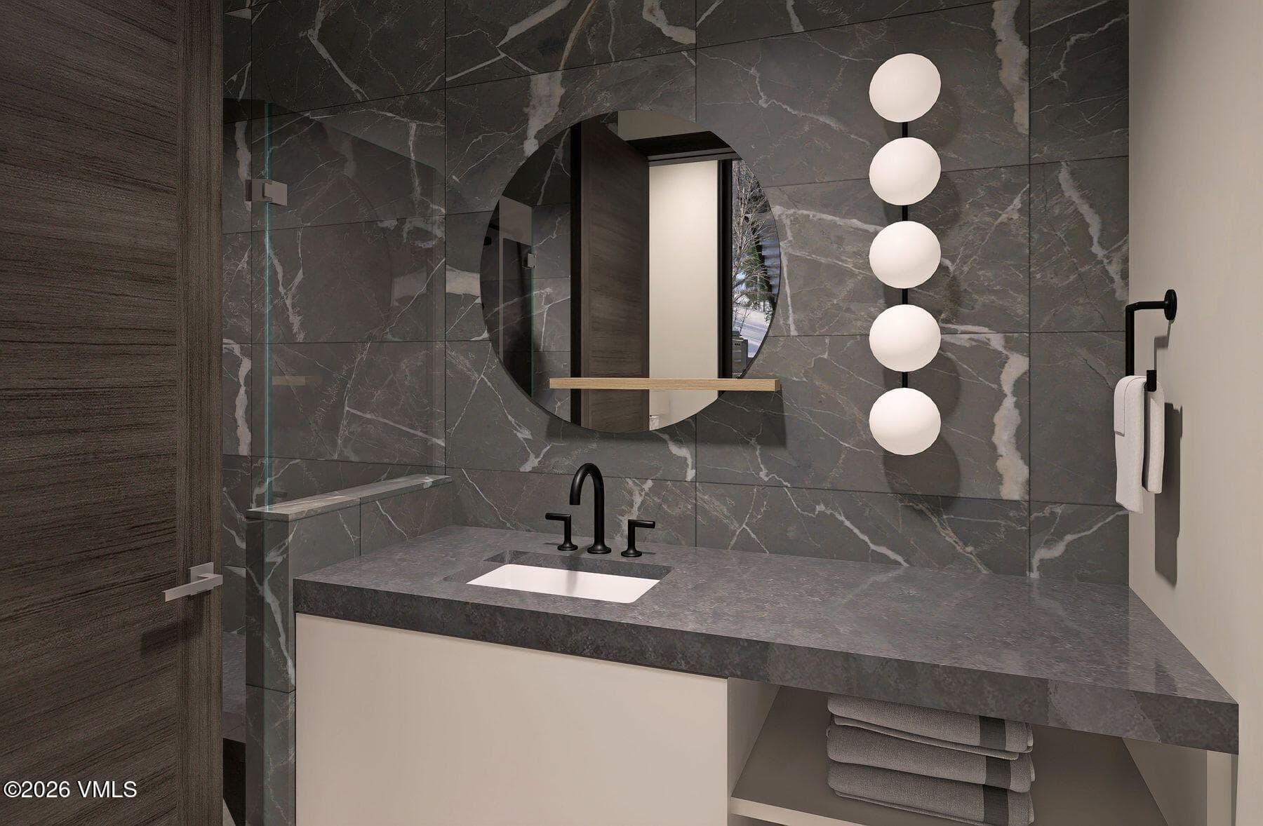 rendering powder room