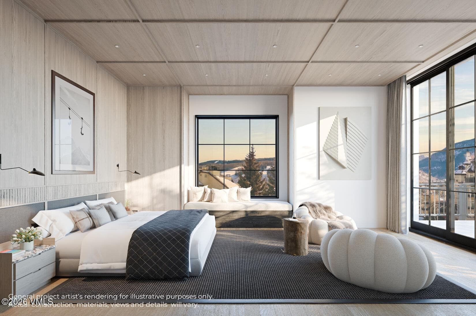 General Project Rendering. Not specific to Residence 4A. Artist’s rendering for illustrative purposes only. Actual construction, materials, views, and details will vary.