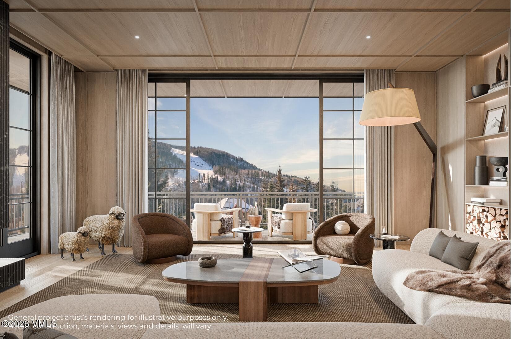 General Project Rendering. Not specific to Residence 4A. Artist’s rendering for illustrative purposes only. Actual construction, materials, views, and details will vary.