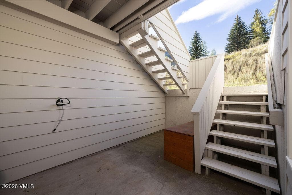Direct access from the primary bedroom to storage area for your bikes and other toys