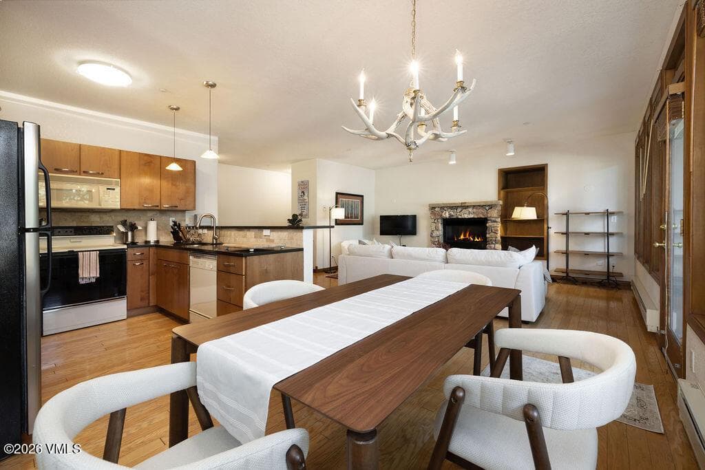Open concept floorplan is perfect for entertaining